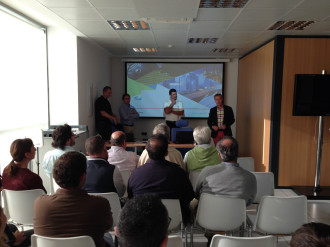 El Centro Demostrador TIC Agroalimentario acoge la presentación del dron Aibotix